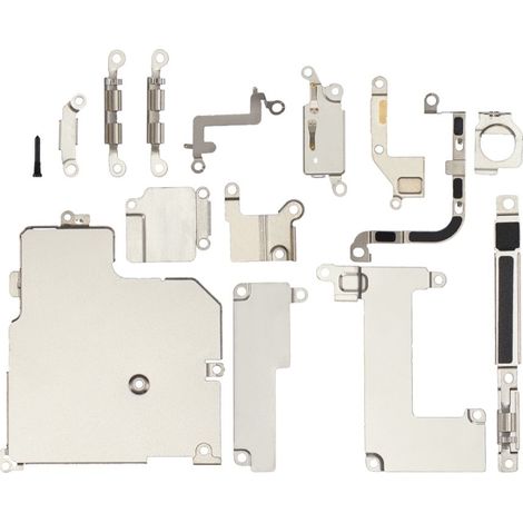 Juego de placas metálicas para Apple iPhone 13 Pro Max (1/2)