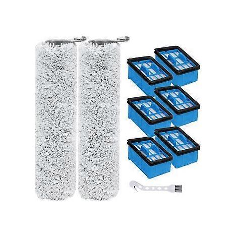 Brosse, rouleau et filtre de rechange compatibles avec les modèles Bissell 3882, 3883, 3967F et 3970F CrossWave OmniForce. (1/5)