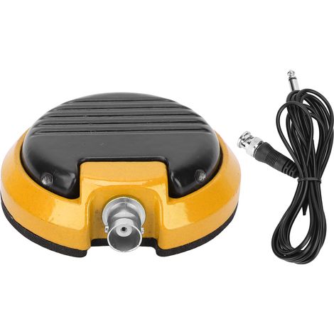 Pédale ronde pour machine à tatouer, interrupteur au pied portable, contrôleur accessoire jaune (1/5)