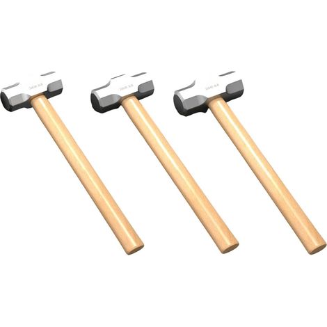 Marteau de démolition multifonction 0,9 kg, 1,4 kg, 1,8 kg avec surfaces de friction améliorées, convient pour le retrait des murs et le travail du bois Marteau à manche en bois (1/5)