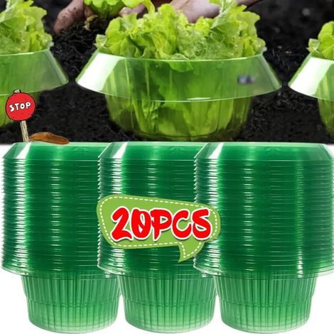 (Vert, 1 pièce) Colliers anti-limaces et escargots pour plantes, protection de jardin réutilisable pour pots de fleurs contre les insectes