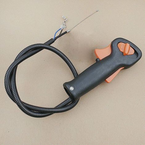 Ensemble d'accélérateur FS80 FS85 HL75 KM85 Ensemble de commande d'accélérateur 41371801109, comprenant une poignée de câble, commande l'accélérateur du carburateur, convient pour STIL.