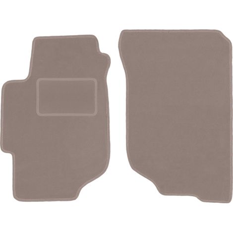 Tapis avant beiges pour : Honda Accord VI break, berline, Type-R (1997-2002) (1/5)
