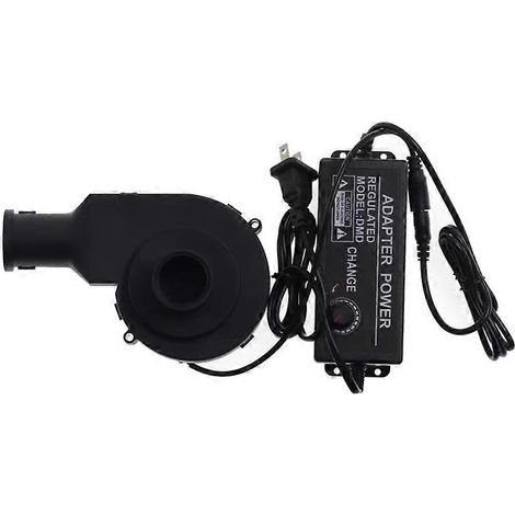 Ventilateur de refroidissement 155 x 98 x 67 mm CC 12 V, souffleur à double roulement à billes pour barbecue (1/5)