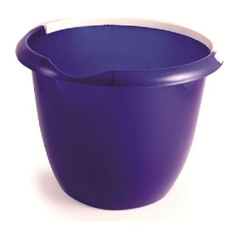 Seau en Plastique Bleu avec poignée, 10L ( Prix pour 1 )