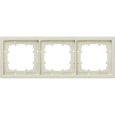 Siemens DELTA style bianco titanio Telaio 3 posti, 5TG1323
