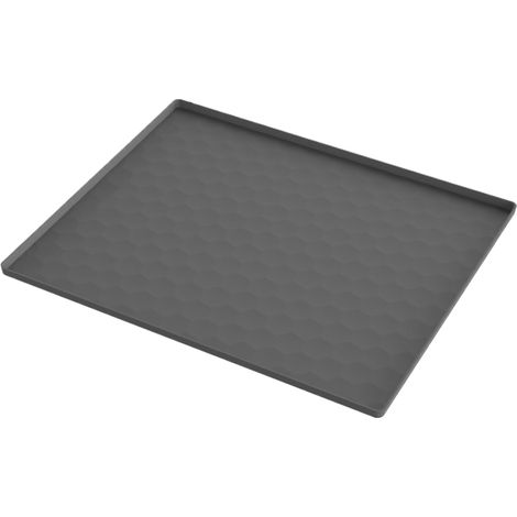 Tapis pour Toilettes De Chevet - Protection Imperméable en Silicone pour Toilette Portable De Chevet,Tapis Protecteur Antidérapant pour Sol pour Appartement Dortoir Cuisine Chambre Salle De (1/5)
