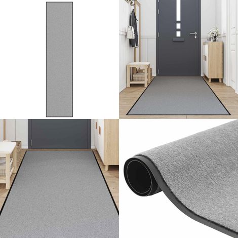vidaXL Fußmatte Grau 115x500 cm (1/5)