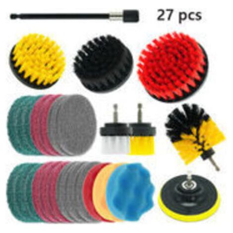 25 Brosse Perceuse Brosse de Nettoyage pour Perceuse Ensemble de Brosse de Forage électrique Brosses