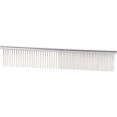 Peigne Idealdog Métal Double Fin Et Moyen