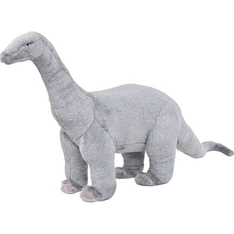 Plüschspielzeug Dinosaurier Brachiosaurus Grau XXL