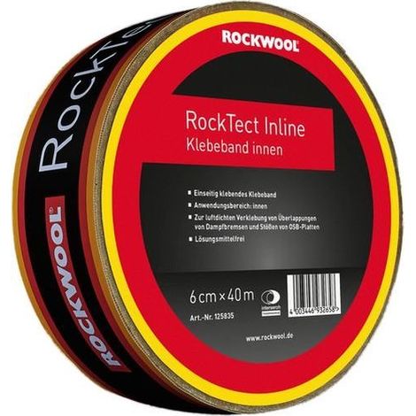 Rockwool Klebeband RockTect Inline 40 m x 6 cm Dämmstoffe (1/2)