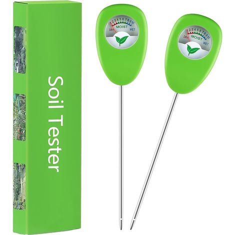 2 Pièces Testeur Humidité Plantes Hygrometre sans Batterie Sonde Mesure d Humidité Sol Indicateur Eau Plante Moisture Meter (1/5)