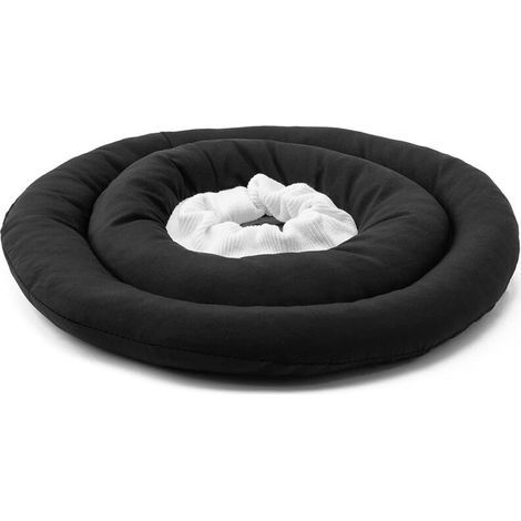 Collier de convalescence souple pour chat – Tissu en coton de haute qualité – Réglable – Protection post-opératoire – 25 cm de diamètre (1/5)