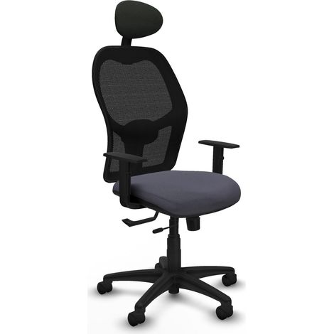 Sedia da ufficio piqueras y crespo Alocén nero schiuma densa (1/2)