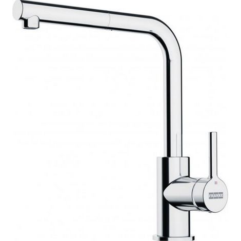 Grifo mezclador cromado con rociador extraíble - 388534 - Franke - (1/2)