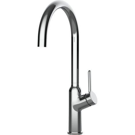 Wasserhahn Kueche Spueltischarmatur Verchromt Kuechenarmatur mit 360 schwenkbarem U Auslauf - BOD Design
