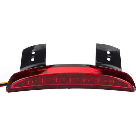 Motorrad-Rücklicht, Kotflügelkante, Bremslicht, LED, passend für Touring XL 883 1200 (1/5)
