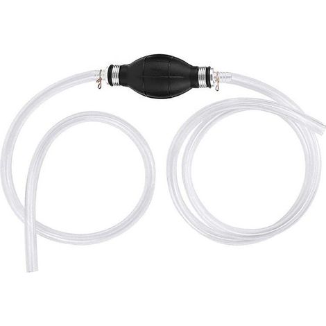 Pompe vidange huile moteur, 12V 80W pompe essence, pompe electrique gasoil à huile résistantes à la corrosion, pour voiture, bateau, moto, comprend des instructions(Manuel - Non électrique) (1/5)