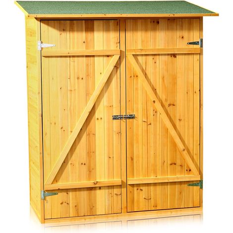 Capannone porta attrezzi Melko XXL armadio da giardino in legno capannone porta attrezzi da giardino capannone da giardino capannone da giardino (1/5)