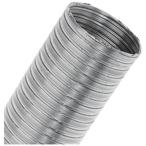 Spiroflex Flexibles Aluminiumrohr 120 mm 2,7 m Silber (1/2)