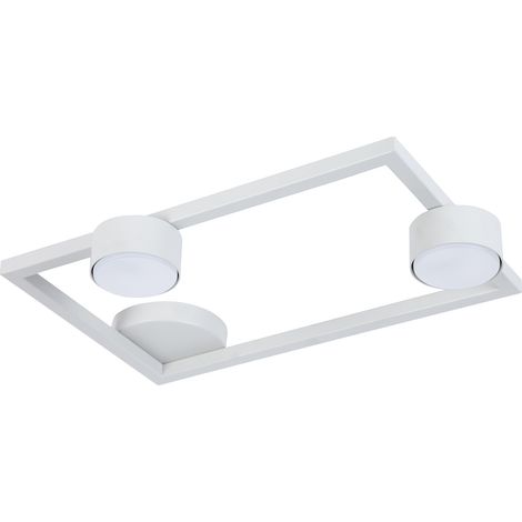 Plafoniera moderna rettangolare grigio-beige FRAME 2xGX53 Sigma (1/4)