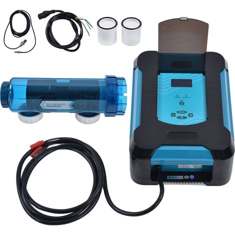 Générateur de chlore au sel 250W, électrolyseur de piscine 220-240V, chlorinateur électrique 25g/h SQ (1/5)