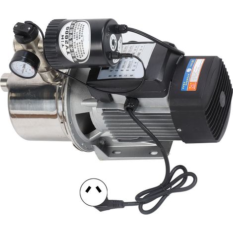 Pompe à jet automatique en acier inoxydable 1500 W, pompe de surpression domestique 220 V (norme australienne) (1/5)