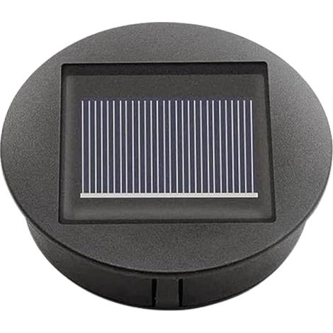 Carriere 4PCS LED Lampes Solaires Remplacement Top Lanterne Solaire Panneau Solaire Alimenté Lanterne Couvercle Lumières pour Voie Extérieure Cour Facile à Utiliser (1/5)