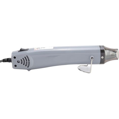 Pistolet à air chaud électrique 300 W pour gaufrage et chauffage multi-usages (Gris UE 220 V)