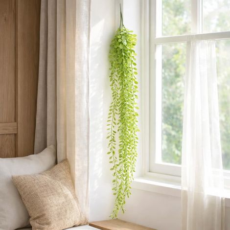 Artificial 90cm Trailing Eucalyptus Hanging Plant Faux Greenery Vine (1/5)
