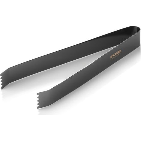 Pince à glace 18 cm gun metal inox 18/8 NOCTURN - Was Germany (1/2)