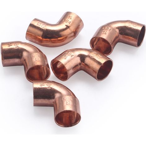Coude 90° femelle égal à souder pour tube cuivre  NOYON & THIEBAULT Ø14 x5 raccords