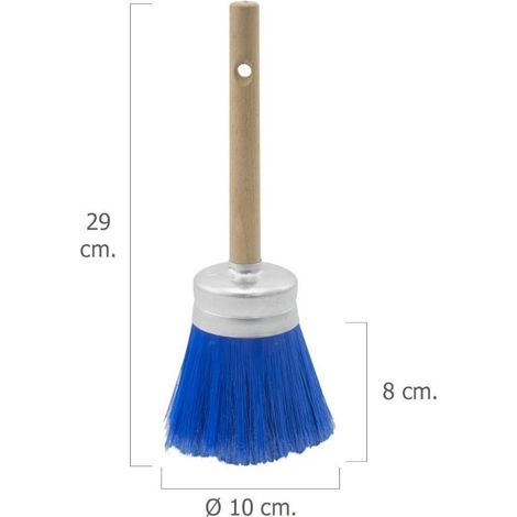 WOLFPACK LINEA PROFESIONAL brocha encalar cerda azul ø 10 x 29 cm. (1/3)