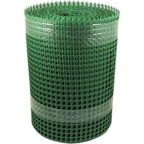Maschenweite 06 x 50m PVC Zaun Kunststoff grün Blumenbeet