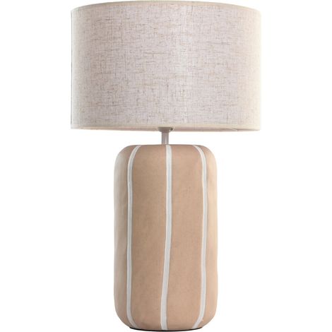 Lampara Sobremesa Ceramica Poliester 36X36X60 (1/4)