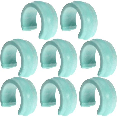 Juego de 8 mangueras universales para piscinas – Compatibles con la mayoría de los limpiafondos, incluyendo Baracuda, Hayward, Pentair y Kreepy Krauly. (1/4)