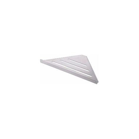 Alliage d'aluminum Bain Étagère de Douche, Tablette de Douche Étagère d'angle Triangle Cosmétique Panier Rangement Cuisine Etagère de Rangement Murale,Starlight (1/5)