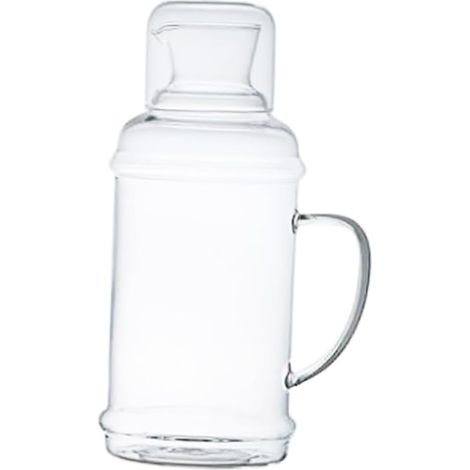 Pichet À Eau En Verre Borosilicate Épais De Capacité Pour Boissons Quotidiennes Et Fêtes