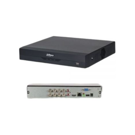 DAHUA XVR 8 canali AI WizSense 4K 1HDD - XVR5108HS-4KL-I3/T (EU)