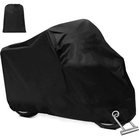 Housse de protection moto imperméable, anti-soleil, anti-poussière XXXL (265x105x125cm) (1/5)