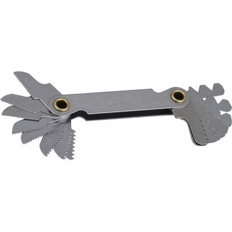 Metric60° Stainless Steel Screw Measuring Thread Pitch Gauge