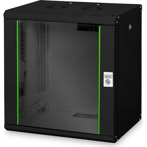 Digitus Unique armoire murale noire pour bureau (1/3)