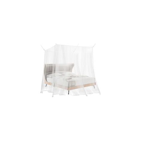 Moustiquaire de Lit, Moustiquaire pour Lit Double Prévenir Les Moustiques Grand Moustiquaire de Lit Polyester Moustiquaire pour Camping Maison Jjardin 200x220x200cm (1/5)