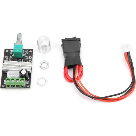 Contrôleur PWM pour Moteur DC 6V-24V 3A - Régulateur de Vitesse Réversible (1/5)