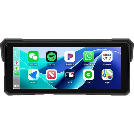 GPS de moto, design étanche, connectivité sans fil, 8,1 pouces (1/2)