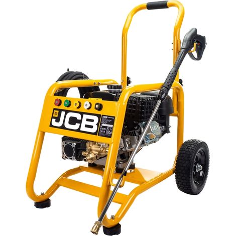 JCB Benzin-Hochdruckreiniger JCB-PW7532P24  213 Bar 3100 PSI  7,5 PS 224 CCM 4-Takt-Motor  AR Triplex-Pumpe  12 m Schlauch  5 Düsen  Profi Druckreiniger (1/5)