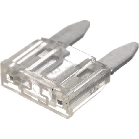 Fusible tipo enchufe Mini 32V 25A Longitud 16,3mm blanco paquete 1 unidades UNBRANDED SI20268P001 (1/2)