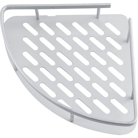 Aluminum Corner Bathroom Shelf, Shower Caddy (1/5)