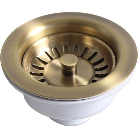 Égouttoir en Bronze, évite le colmatage, fournitures de cuisine (1/5)
